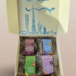 The Rei Cookie Sampler Box by Rei Bakery and Teahouse, in Dubai UAE