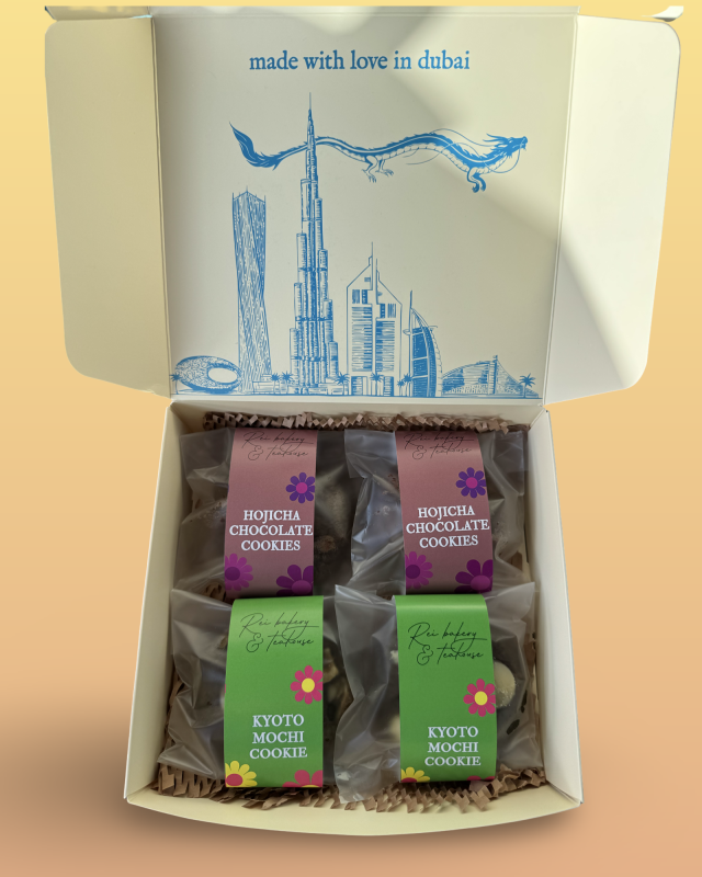 Assorted mochi cookies by Rei Bakery and Teahouse in Dubai, UAE