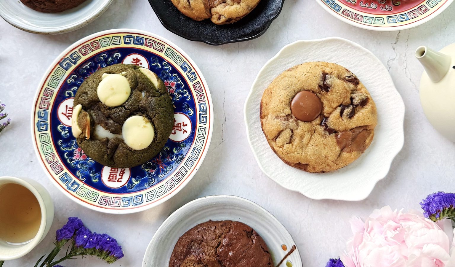 Rei Bakery Teahouse mochi cookies and hojicha cookie